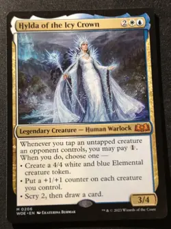 Hylda Of The Icy Crown - WOE - MTG - NM Unplayed - EN - 0206 - Image 1