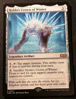 Hylda's Crown Of Winter - WOE - MTG - NM Unplayed - EN - 0247 - Image 1