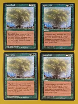 Spore Cloud (Myrfors) x4 Fallen Empires 4x Playset Magic the Gathering MTG - Image 1
