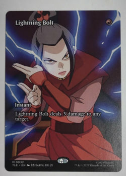 MTG Lightning Bolt (Borderless) Avatar The Last Airbender: Eternal Legal Regular - Image 1