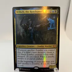 Wilhelt, the Rotcleaver Commander: Innistrad: Midnight Hunt Foil - Image 1