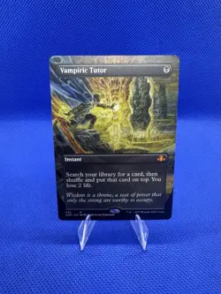Vampiric Tutor (Borderless) Dominaria Remastered Regular - Image 1
