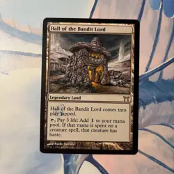 Hall of The Bandit Lord X (1) Champions of Kamigawa - R277 - Damaged - Image 1