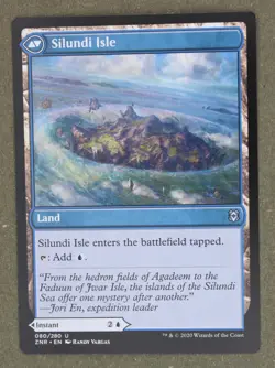 Mtg Silundi Vision 080 Regular Blue Zendikar Rising; M/NM - Image 2