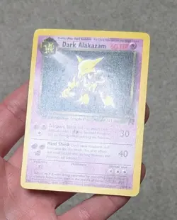 Pokemon TCG - Dark Alakazam 18/82 Team Rocket Regular - LP+ - Image 3