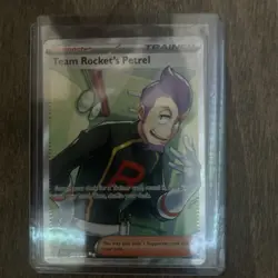 Pokemon TCG Team Rocket's Petrel 226/182 Sv10: Destined Rivals Holo MINT/NM - Image 1
