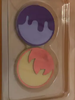 10 Pokemon TCG Official Acrylic Coin Markers Damage Burn Poison Counter - Image 4