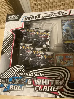 Pokemon TCG Black Bolt & White Flare Unova Heavy Hitters Premium Collection - Image 2