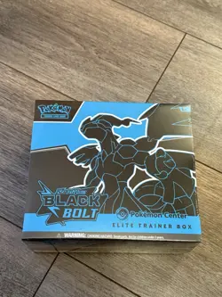 Pokemon TCG Scarlet & Violet Black Bolt Pokemon Center Sealed Elite Trainer Box - Image 1