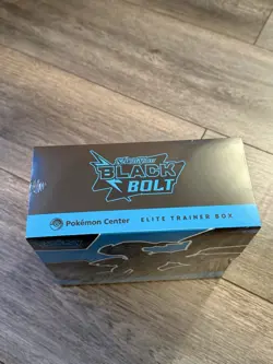 Pokemon TCG Scarlet & Violet Black Bolt Pokemon Center Sealed Elite Trainer Box - Image 2