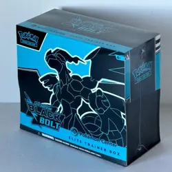 POKEMON CENTER BLACK BOLT ELITE TRAINER BOX ETB TRADING CARDS TCG SCARLET VIOLET - Image 1