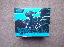 Pokemon Center Black Bolt Elite Trainer Box ETB - TCG Scarlet & Violet - Sealed - Image 1