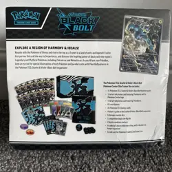 Pokemon Center Black Bolt Elite Trainer Box ETB - TCG Scarlet & Violet - Sealed - Image 5