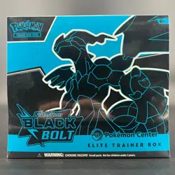 Black Bolt Pokemon Center Elite Trainer Box ETB Scarlet & Violet Card TCG CCG - Image 1
