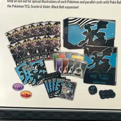 Black Bolt Pokemon Center Elite Trainer Box ETB Scarlet & Violet Card TCG CCG - Image 4