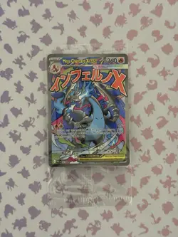 Mega Charizard x EX 023 Me: Mega Evolution Promo Holo Pokemon Card Sealed - Image 1