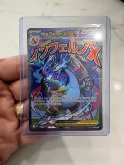 Pokemon Mega Charizard x EX 023 Me: Mega Evolution Promo Holo - NM - Image 2
