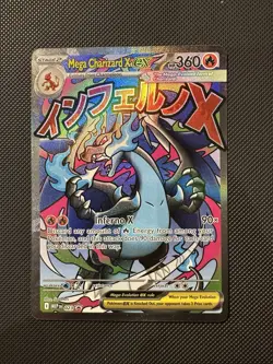 Mega Charizard x EX 023 Me: Mega Evolution Promo Holo Pokemon Card Mint - Image 1