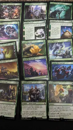 MTG - Final Fantasy - Common/Uncommon Set Complete 226 cards. read description - Image 2