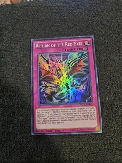 Return of the Red-Eyes - CROS-ENAE4 - Super Rare - LP - Limited - Yugioh - Image 1