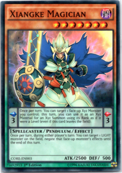 Xiangke Magician - CORE-EN003 - Super Rare - 1st Edition Yugioh - Image 1
