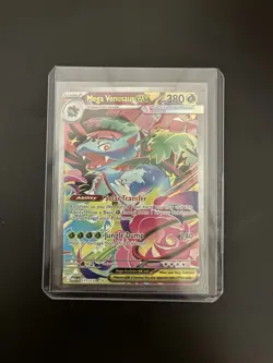 Mega Venusaur EX SIR 177/132 Mega Evolution English Pokemon TCG Near Mint Card - Image 2