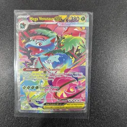Mega Venusaur EX SIR 177/132 Mega Evolution English pokemon TCG Near Mint Card - Image 2
