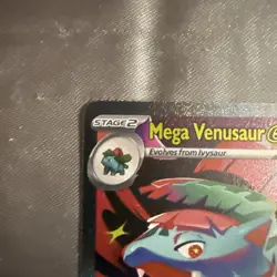 Mega Venusaur EX SIR 177/132 Mega Evolution English pokemon TCG Near Mint Card - Image 3