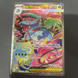 Mega Venusaur EX SIR 177/132 Mega Evolution English pokemon TCG Near Mint Card - Image 3