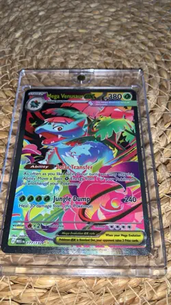 Mega Venusaur EX SIR 177/132 Mega Evolution English pokemon TCG Near Mint Card - Image 3