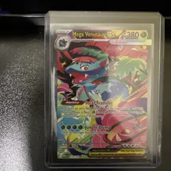 Mega Venusaur EX SIR 177/132 Mega Evolution English Pokemon TCG Near Mint Card - Image 1