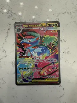 Mega Venusaur EX SIR 177/132 Mega Evolution English pokemon TCG Near Mint Card - Image 3