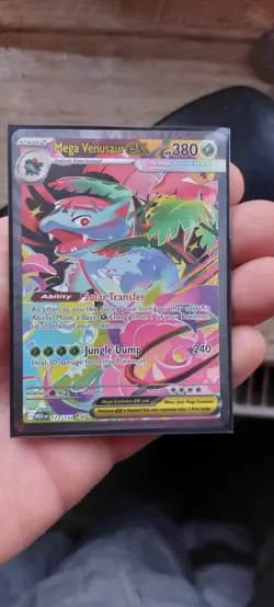 Mega Venusaur EX SIR 177/132 Mega Evolution English Pokemon TCG Near Mint Card - Image 1