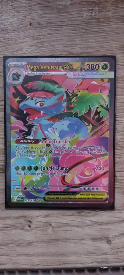 Mega Venusaur EX SIR 177/132 Mega Evolution English Pokemon TCG Near Mint Card - Image 2