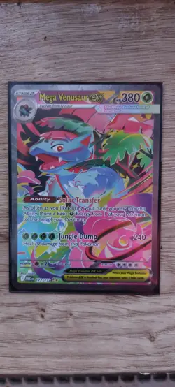 Mega Venusaur EX SIR 177/132 Mega Evolution English Pokemon TCG Near Mint Card - Image 4