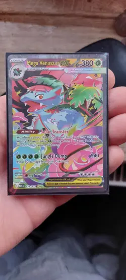 Mega Venusaur EX SIR 177/132 Mega Evolution English Pokemon TCG Near Mint Card - Image 5