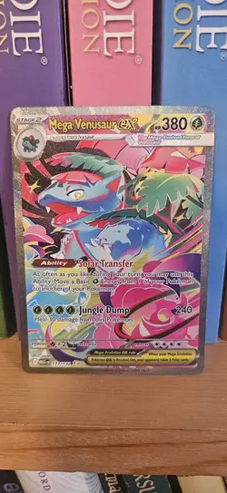 Mega Venusaur EX SIR 177/132 Mega Evolution English Pokemon TCG Near Mint Card - Image 1