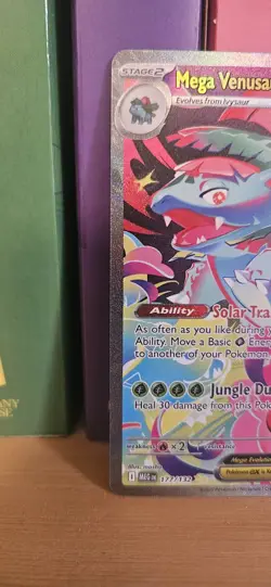 Mega Venusaur EX SIR 177/132 Mega Evolution English Pokemon TCG Near Mint Card - Image 2