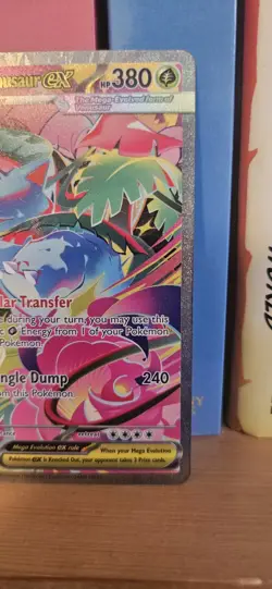 Mega Venusaur EX SIR 177/132 Mega Evolution English Pokemon TCG Near Mint Card - Image 3
