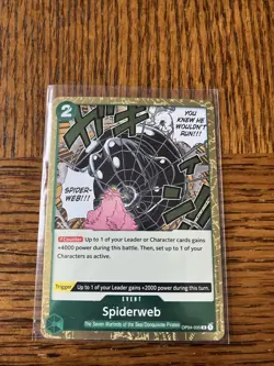 2023 One Piece Card Game Spiderweb Foil #OPO4-035 - Image 1