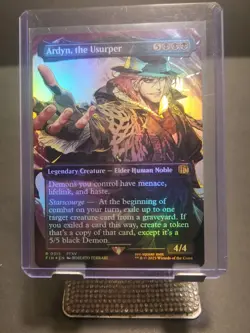 Ardyn, the Usurper (0315) (Borderless) #315 (NM) Final Fantasy FIN Magic MTG - Image 1