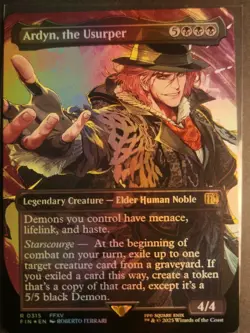 Ardyn, the Usurper (0315) (Borderless) #315 (NM) Final Fantasy FIN Magic MTG - Image 2