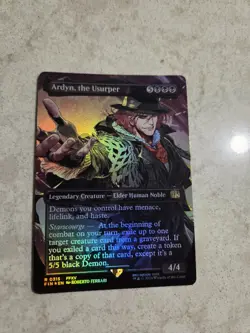 Ardyn, the Usurper 0315 Borderless Final Fantasy Foil MTG English - Image 1