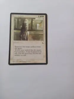 Dust to Dust - Magic the Gathering - English - The Dark - Light Play - Image 1