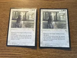 Dust to Dust MP The Dark MTG MAGIC THE GATHERING (X2) SLIGHT DAMAGE - Image 1