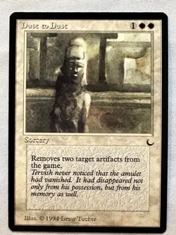 Dust to Dust - 1994 Magic the Gathering MTG The Dark -Near Mint- Free Shipping! - Image 1