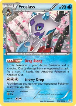 Froslass - RC8/RC32 - Pokemon Generations Radiant Collection Uncommon Card LP - Image 1