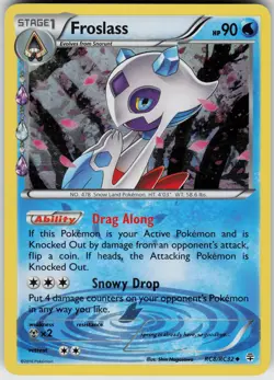 Pokemon Froslass RC8/RC32 Generations: Radiant Collection Uncommon card - Image 1