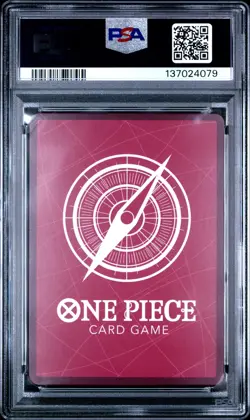 2022 ONE PIECE JPN OP01-ROMANCE DAWN ALTERNATE ART #003 MONKEY D. LUFFY PSA 10 - Image 2