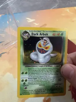 Pokemon TCG Cards Dark Arbok 2/82 Team Rocket Holo Rare WoTC - Image 4